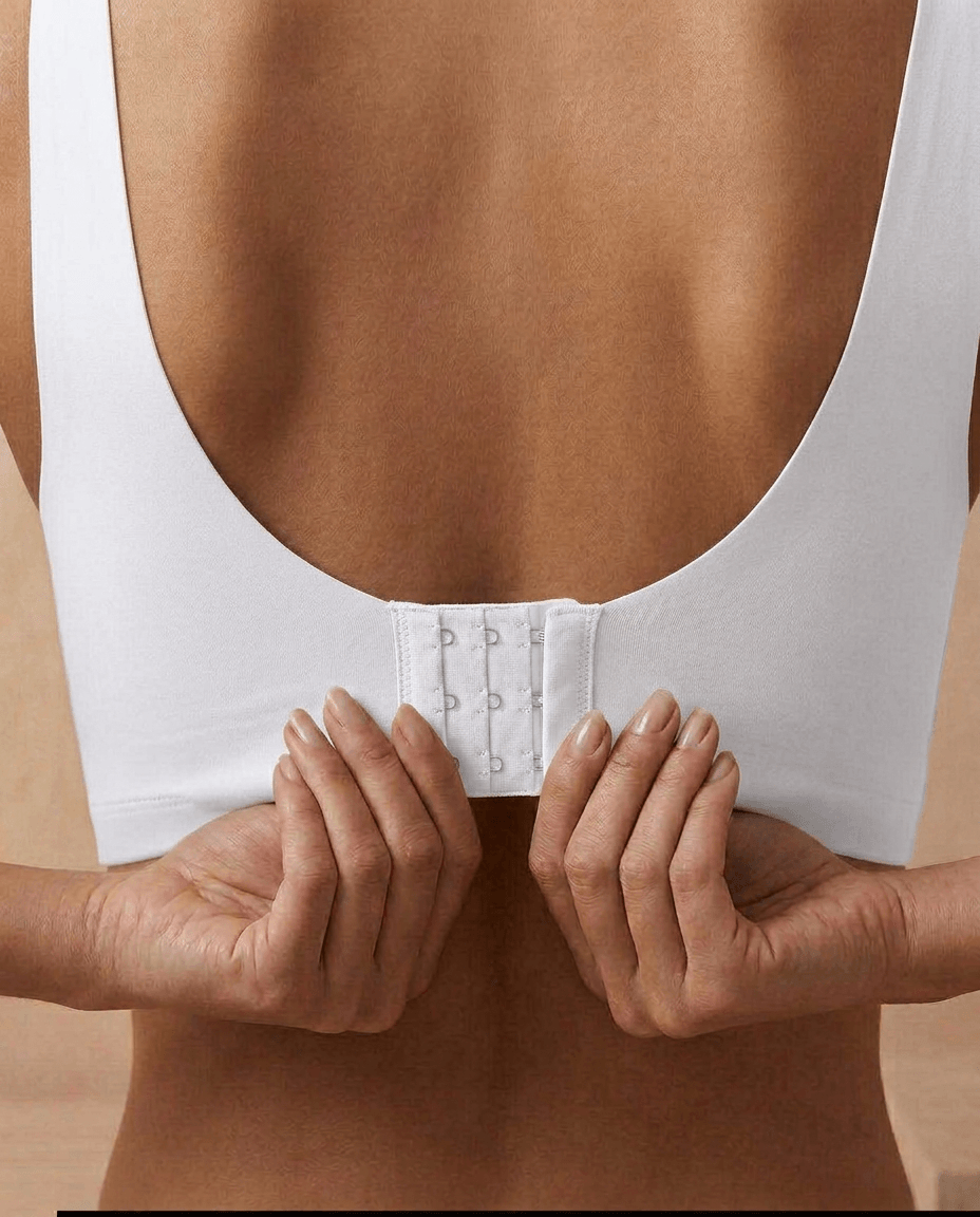 Seamless Minimizer Bra - White